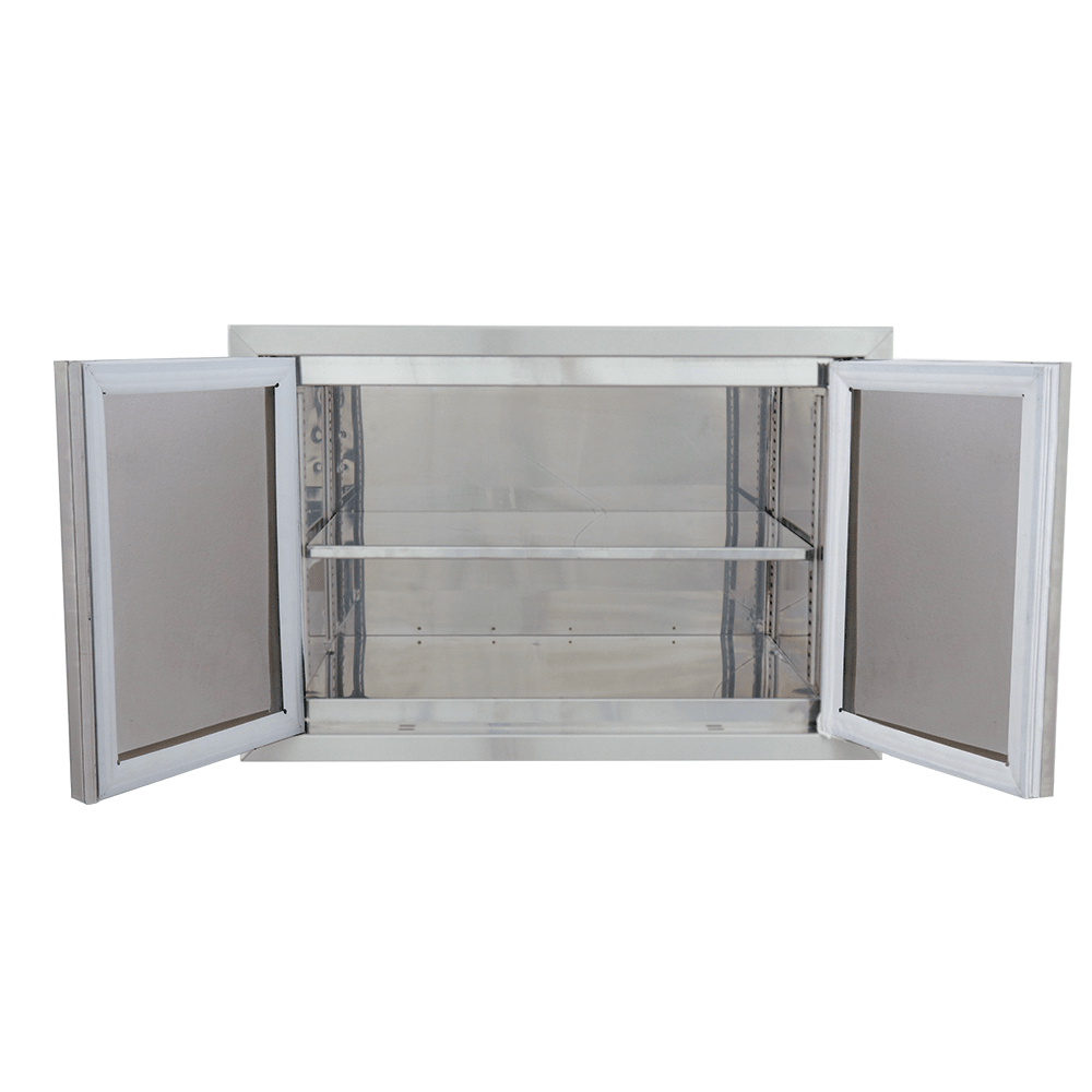 Double Door with Pantry Shelves - Fully Enclosed - VDP1 - Access Drawers by Renaissance Cooking Systems | Buy at Agent BBQ