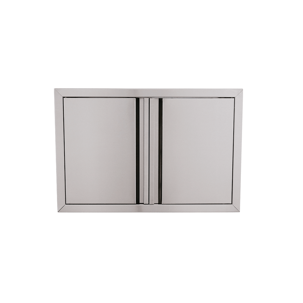Double Door with Pantry Shelves - Fully Enclosed - VDP1 - Access Drawers by Renaissance Cooking Systems | Buy at Agent BBQ
