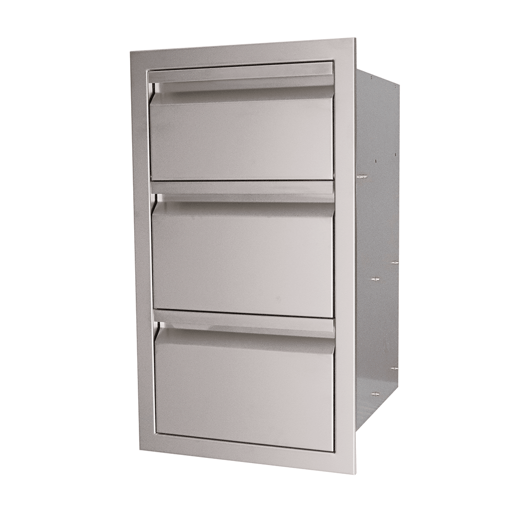 Double Drawers with Paper Towel Holder - VTHC1 - Storage Drawers by Renaissance Cooking Systems | Buy at Agent BBQ