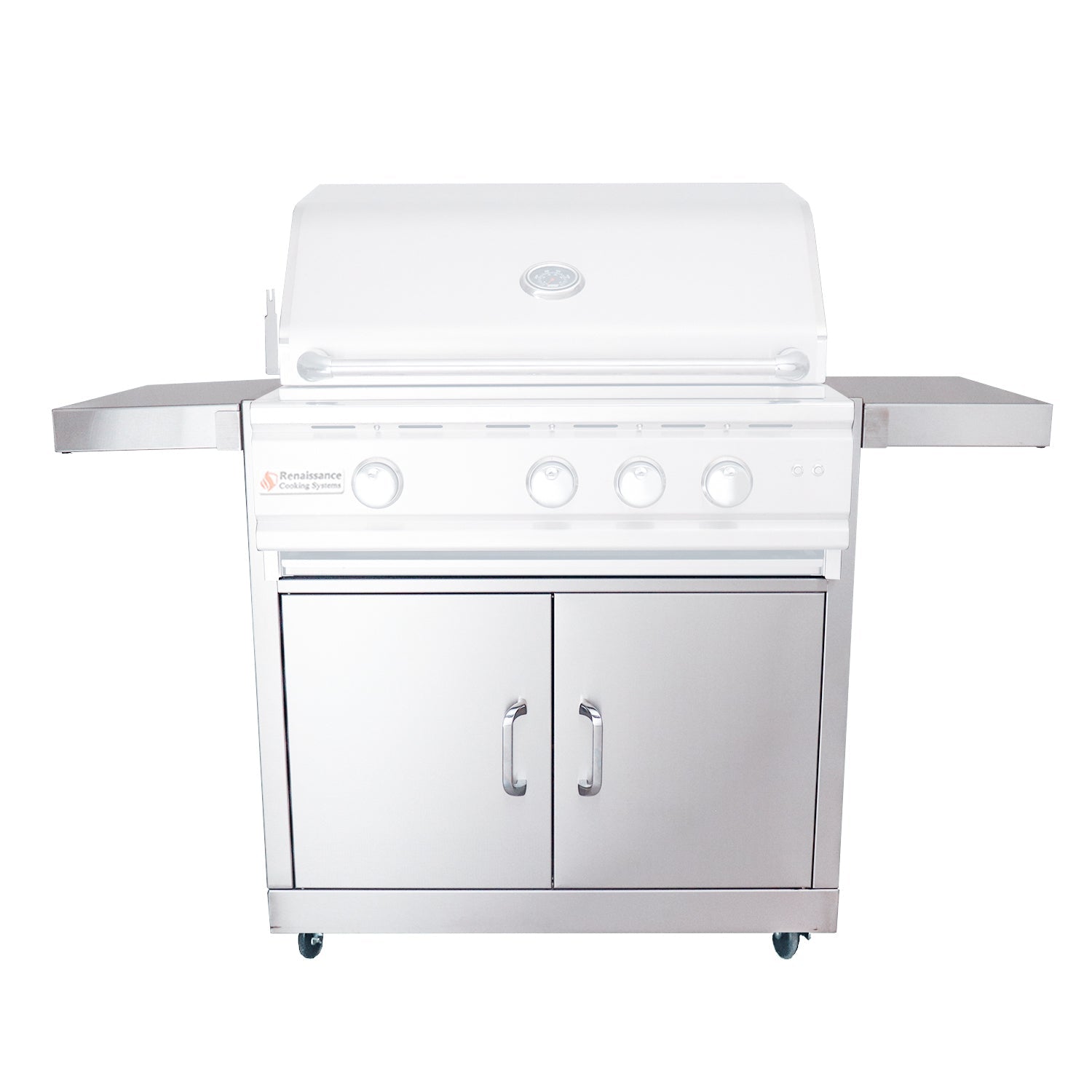 Freestanding Grill Cart for 30" Cutlass Elite / Pro Grills - RONMC - Freestanding Grill Carts by Renaissance Cooking Systems | Buy at Agent BBQ