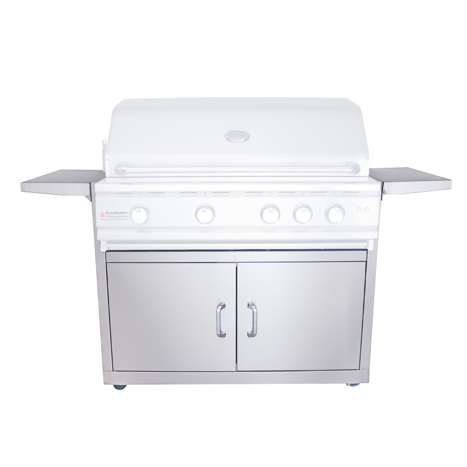 Freestanding Grill Cart for 38" Cutlass Elite / Pro Grills - RONKC - Freestanding Grill Carts by Renaissance Cooking Systems | Buy at Agent BBQ