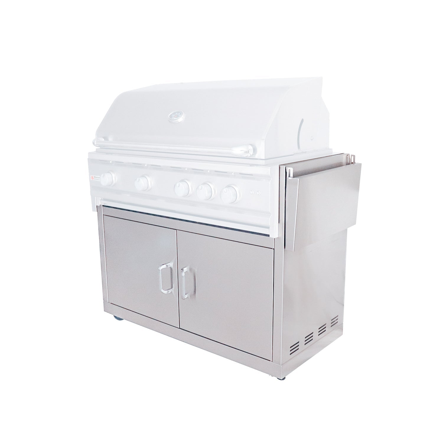 Freestanding Grill Cart for 38" Cutlass Elite / Pro Grills - RONKC - Freestanding Grill Carts by Renaissance Cooking Systems | Buy at Agent BBQ