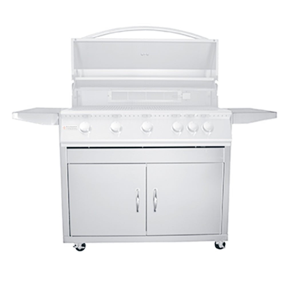 Freestanding Grill Cart for RJC40A/L - RJCLC - Freestanding Grill Carts by Renaissance Cooking Systems | Buy at Agent BBQ