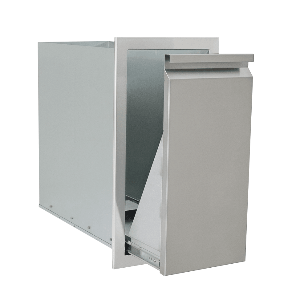 Narrow Trash Drawer - VTD4 - Trash Drawers by Renaissance Cooking Systems | Buy at Agent BBQ