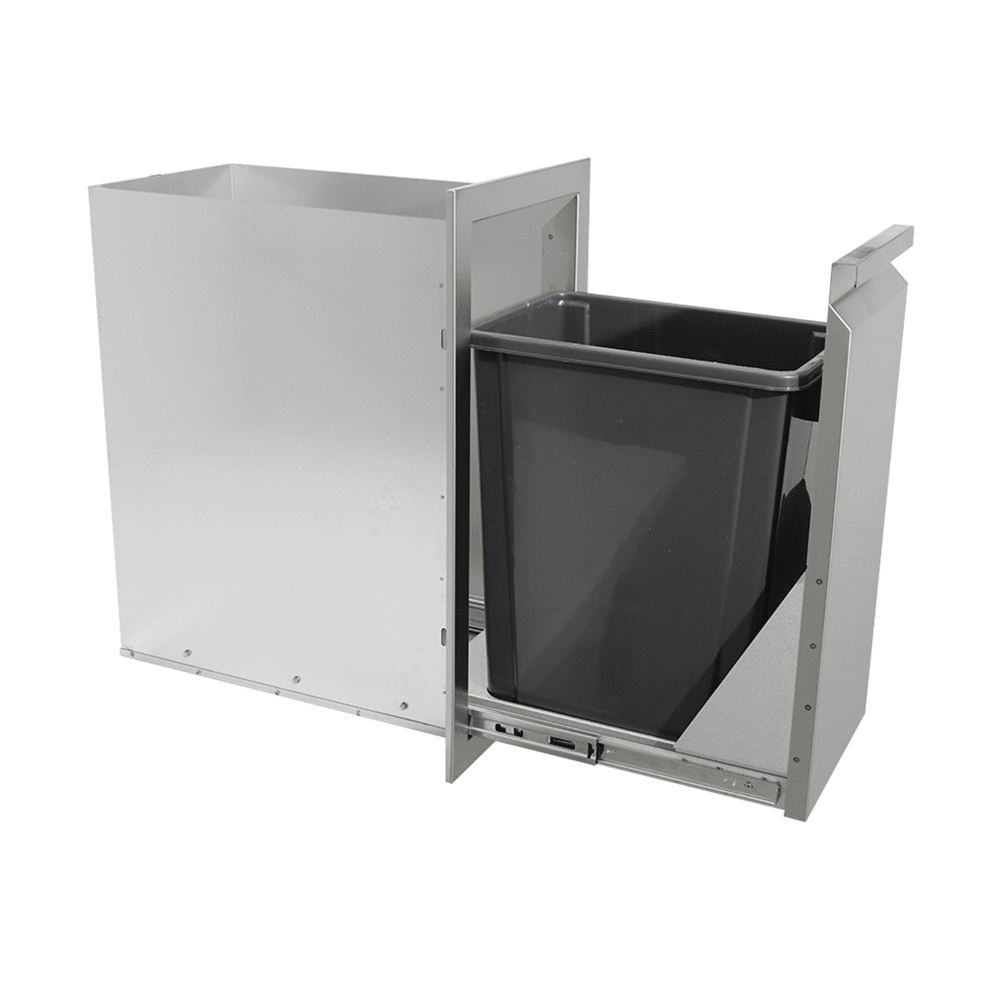 Narrow Trash Drawer - VTD4 - Trash Drawers by Renaissance Cooking Systems | Buy at Agent BBQ