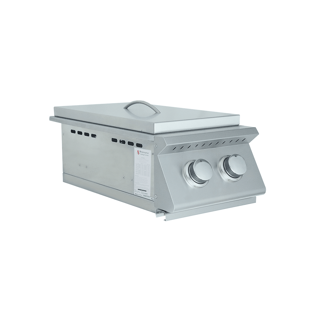 Premier Double Side Burner - RJCSSB - Side Burners by Renaissance Cooking Systems | Buy at Agent BBQ
