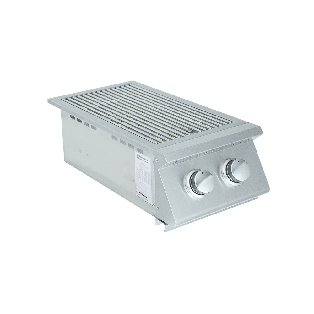 Premier Double Side Burner - RJCSSB - Side Burners by Renaissance Cooking Systems | Buy at Agent BBQ