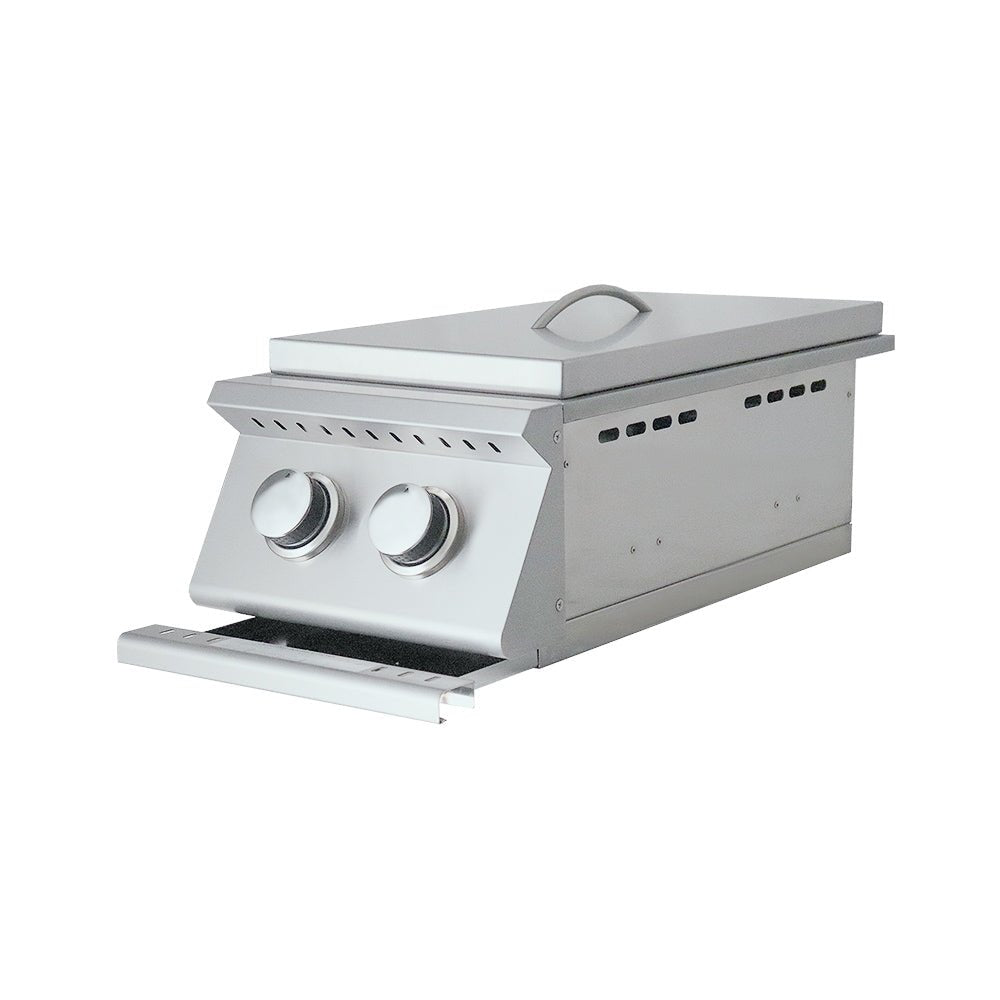Premier Double Side Burner - RJCSSB - Side Burners by Renaissance Cooking Systems | Buy at Agent BBQ