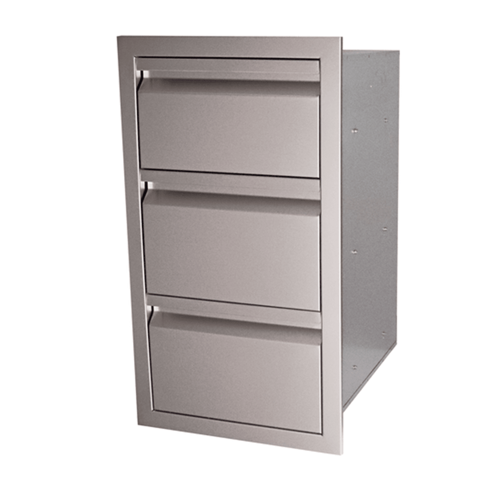 Triple Drawer - VTD3 - Storage Drawers by Renaissance Cooking Systems | Buy at Agent BBQ