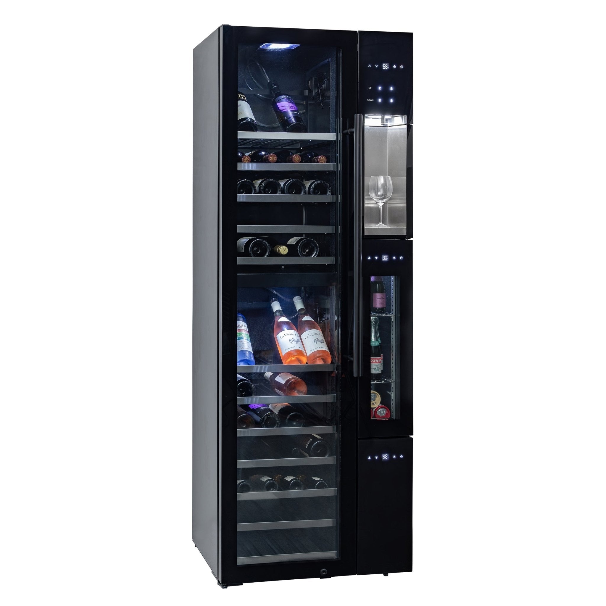 Sapphire 4Pour Wine Bar - SW643TZBLK - Wine Cooler by Sapphire | Buy at Agent BBQ