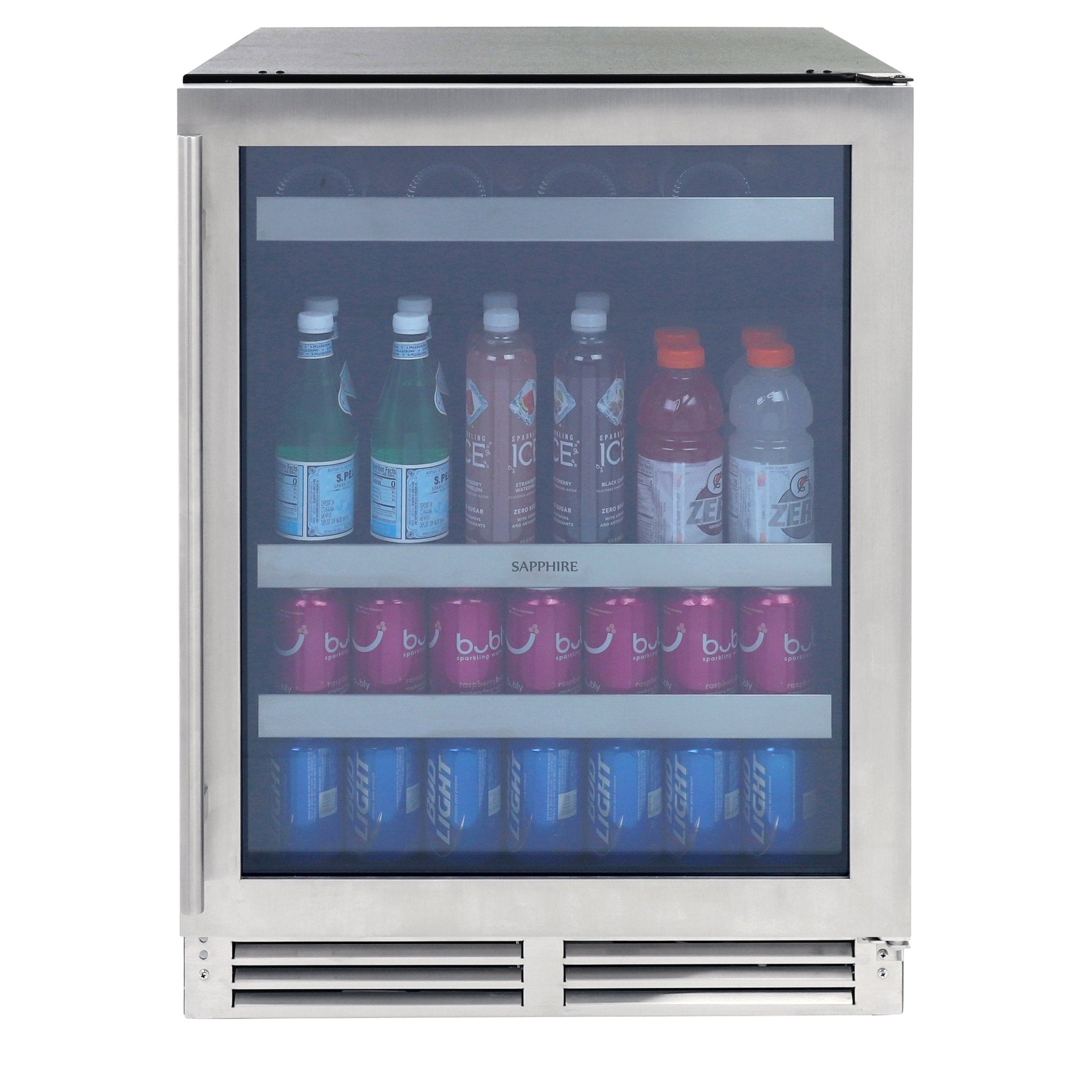 Sapphire Series 3 24" Indoor/Outdoor Premium Beverage Center - SBC243SS - Refrigerator by Sapphire | Buy at Agent BBQ