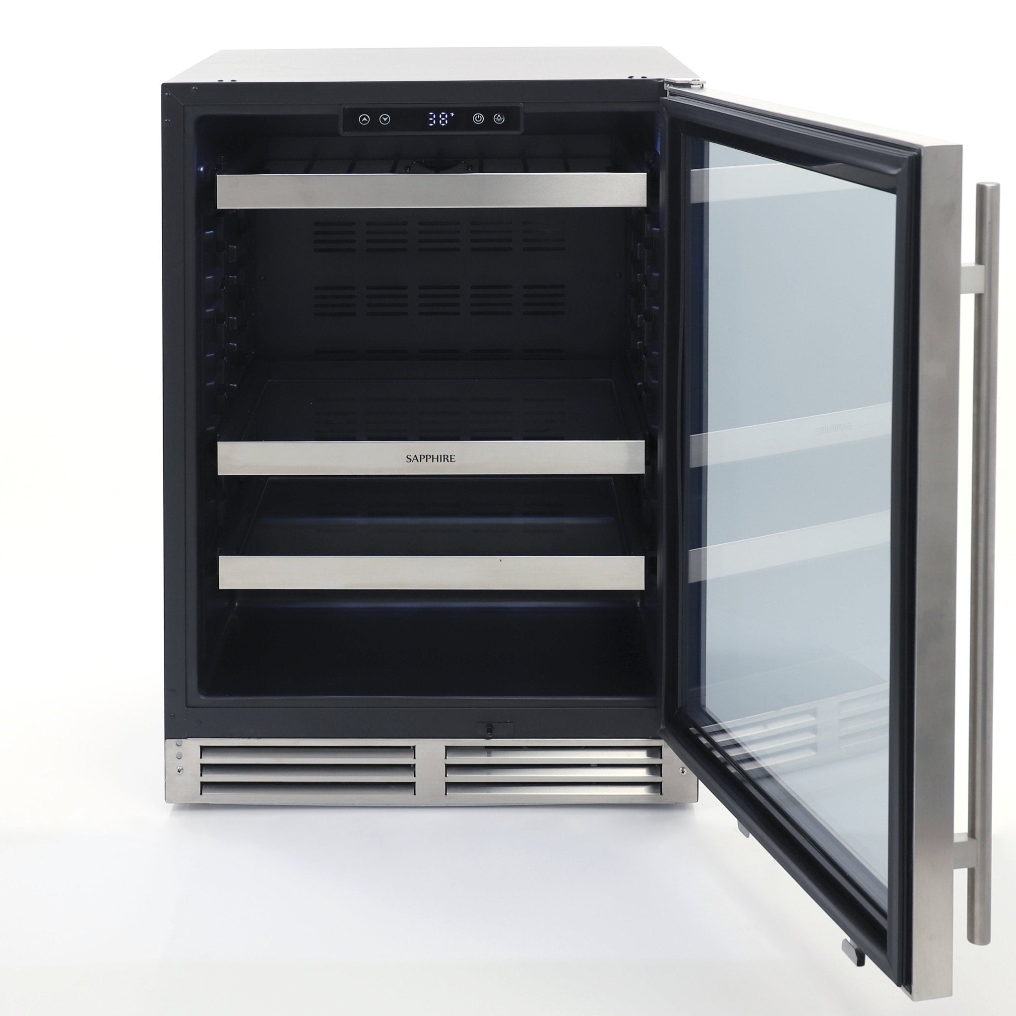 Sapphire Series 3 24" Indoor/Outdoor Premium Beverage Center - SBC243SS - Refrigerator by Sapphire | Buy at Agent BBQ