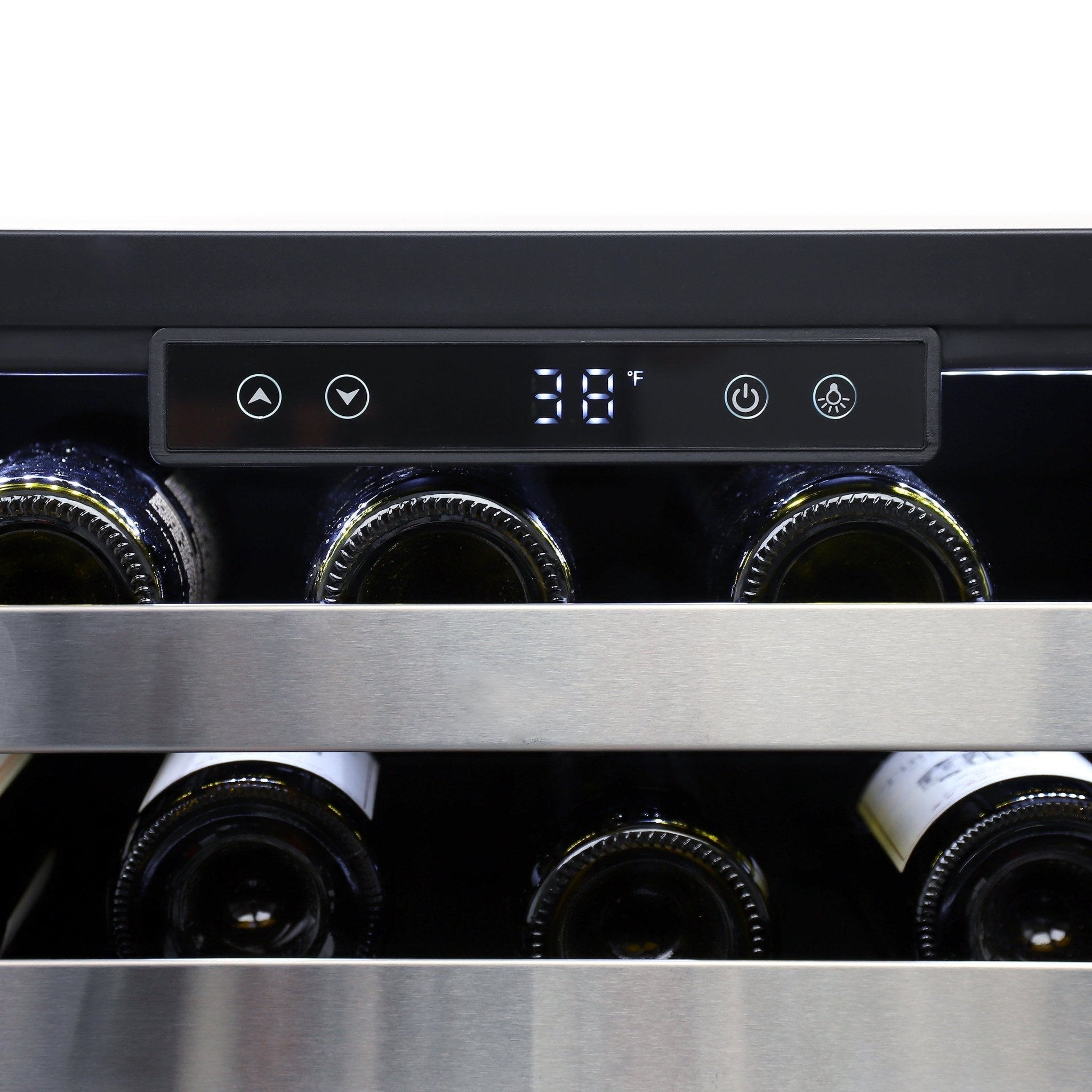 Sapphire Series 3 24" Indoor/Outdoor Value Premium Single Zone Wine Refrigerator - SW243SZSS - Wine Cooler by Sapphire | Buy at Agent BBQ