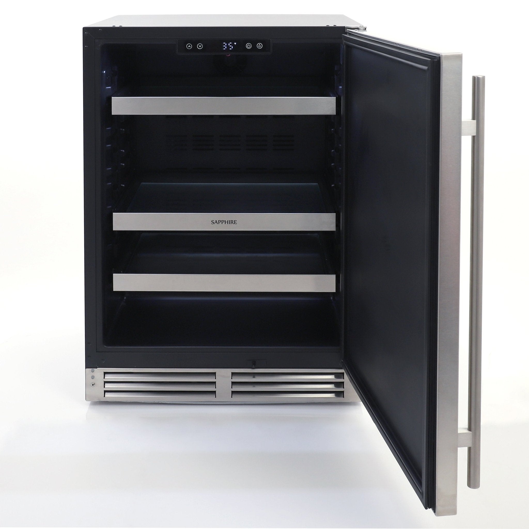 Sapphire Series 3 Premium Indoor/Outdoor Refrigerator - SR243SSPR - Refrigerator by Sapphire | Buy at Agent BBQ