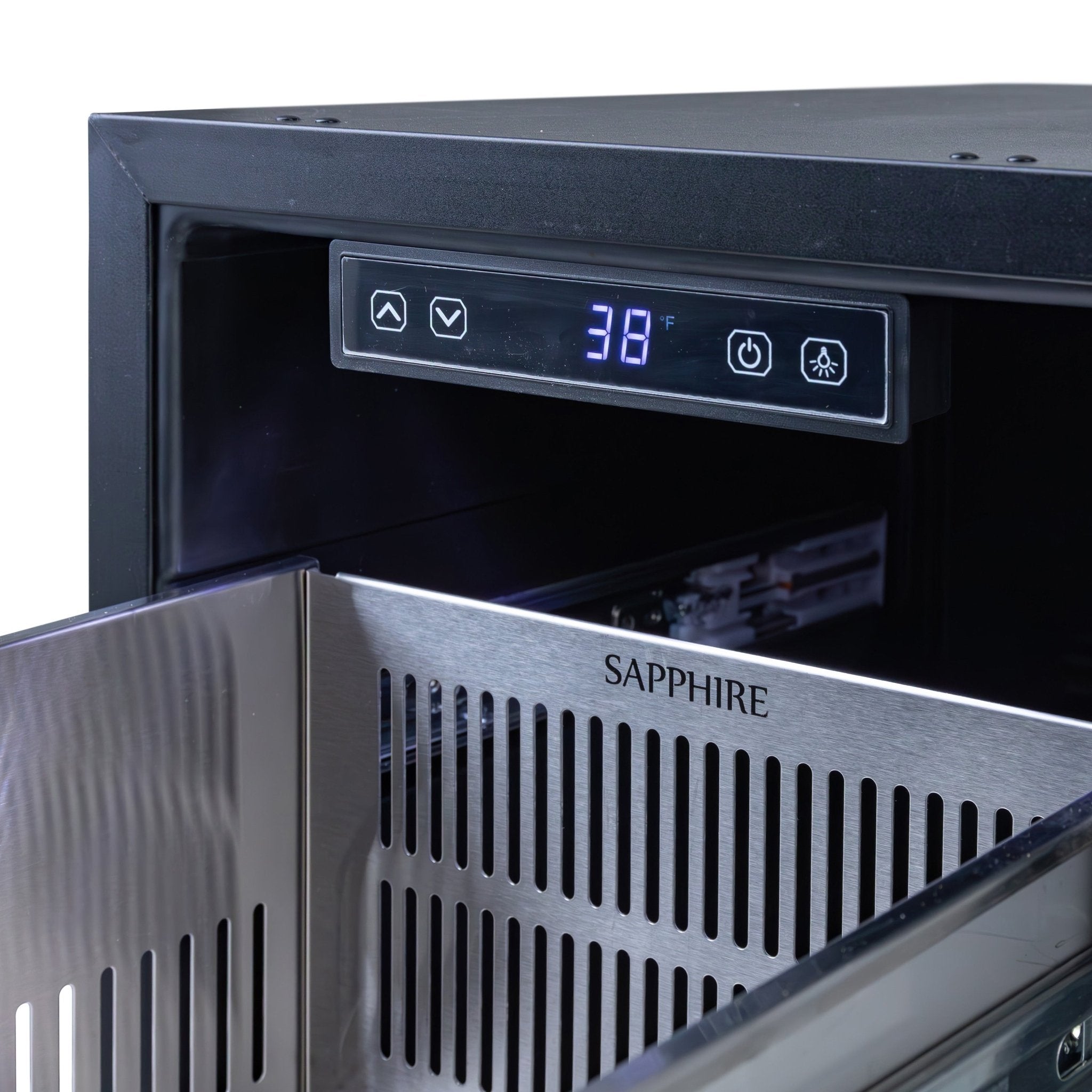 Sapphire Series 3 Premium Indoor/Outdoor Refrigerator with 2 Drawers - SRD153SSPR - Refrigerated Drawer by Sapphire | Buy at Agent BBQ
