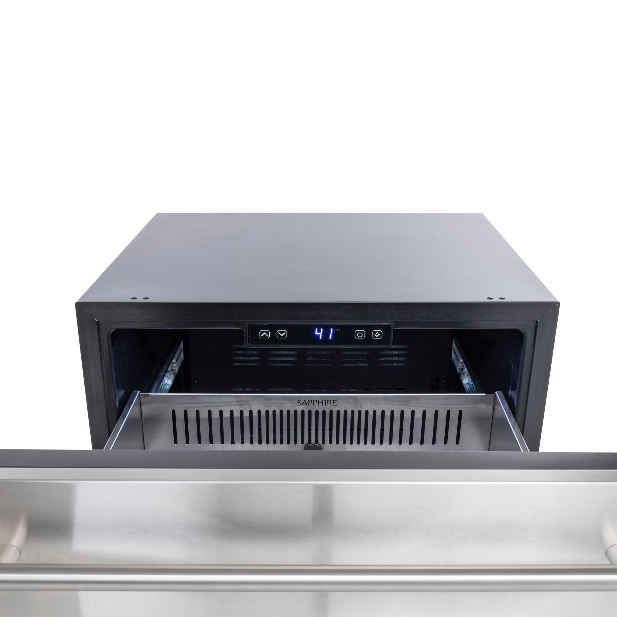 Sapphire Series 3 Premium Indoor/Outdoor Refrigerator with 2 Drawers - SRD243SSPR - Refrigerated Drawer by Sapphire | Buy at Agent BBQ