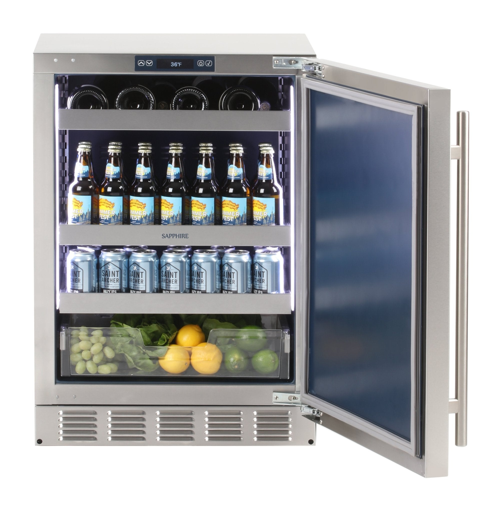 Sapphire Series 5 Indoor Refrigerator - SR24SS - Refrigerator by Sapphire | Buy at Agent BBQ