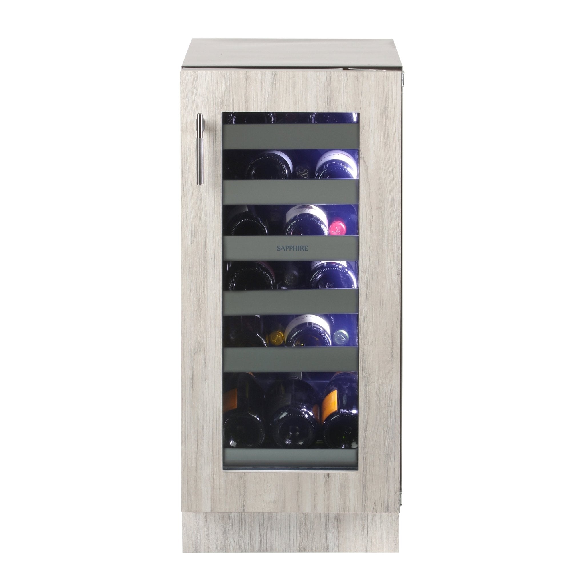 Sapphire Series 5 Premium Indoor Refrigerator w/Glass Door - SBCR155PR - Refrigerator by Sapphire | Buy at Agent BBQ