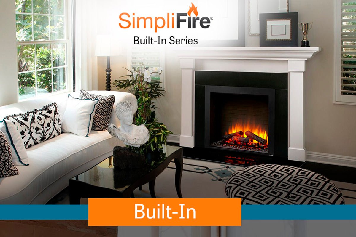 SimpliFire 30" Built - In Electric Firebox - Electric Fireboxes by SimpliFire | Buy at Agent BBQ