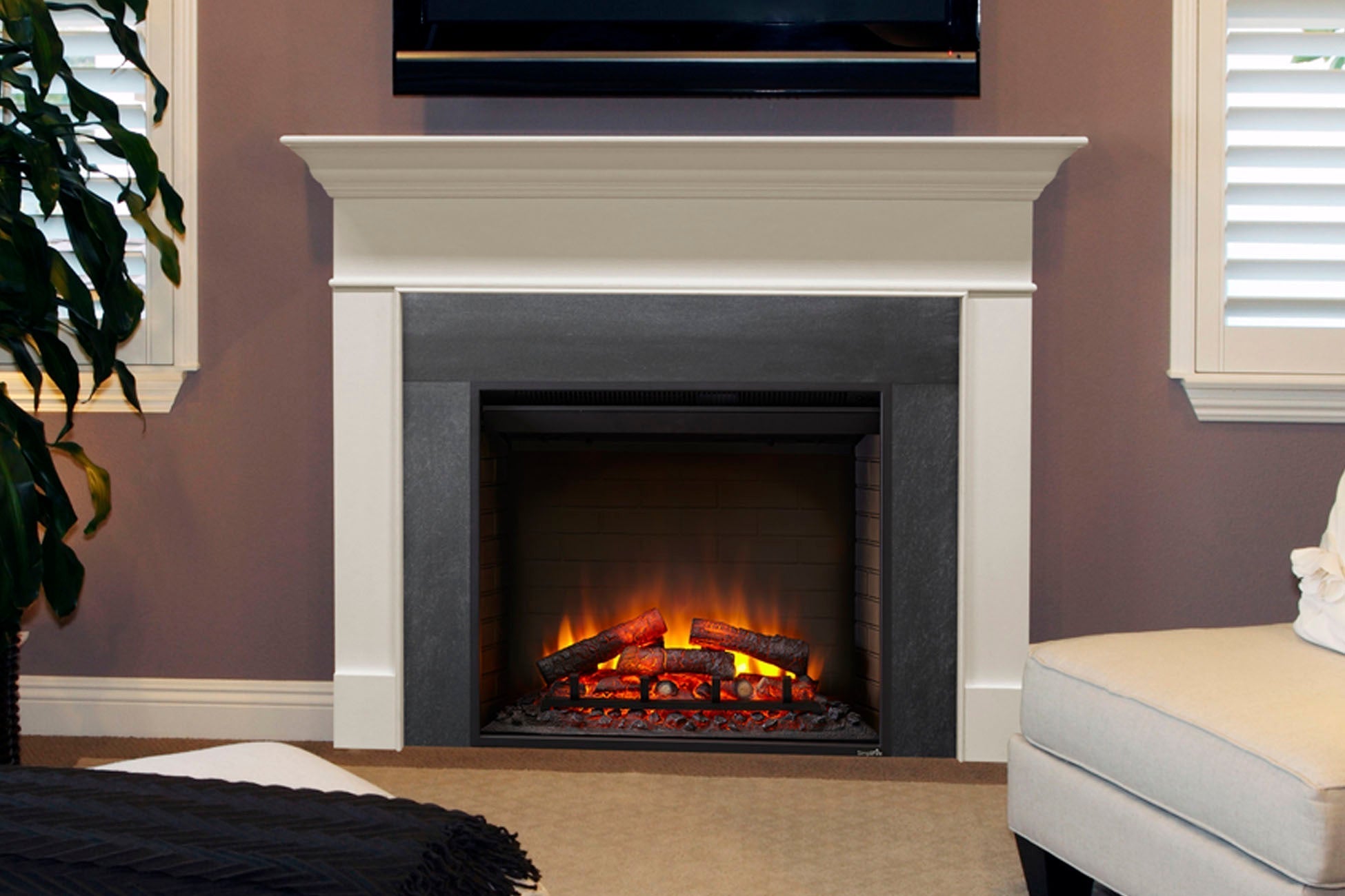 SimpliFire 30" Built - In Electric Firebox - Electric Fireboxes by SimpliFire | Buy at Agent BBQ