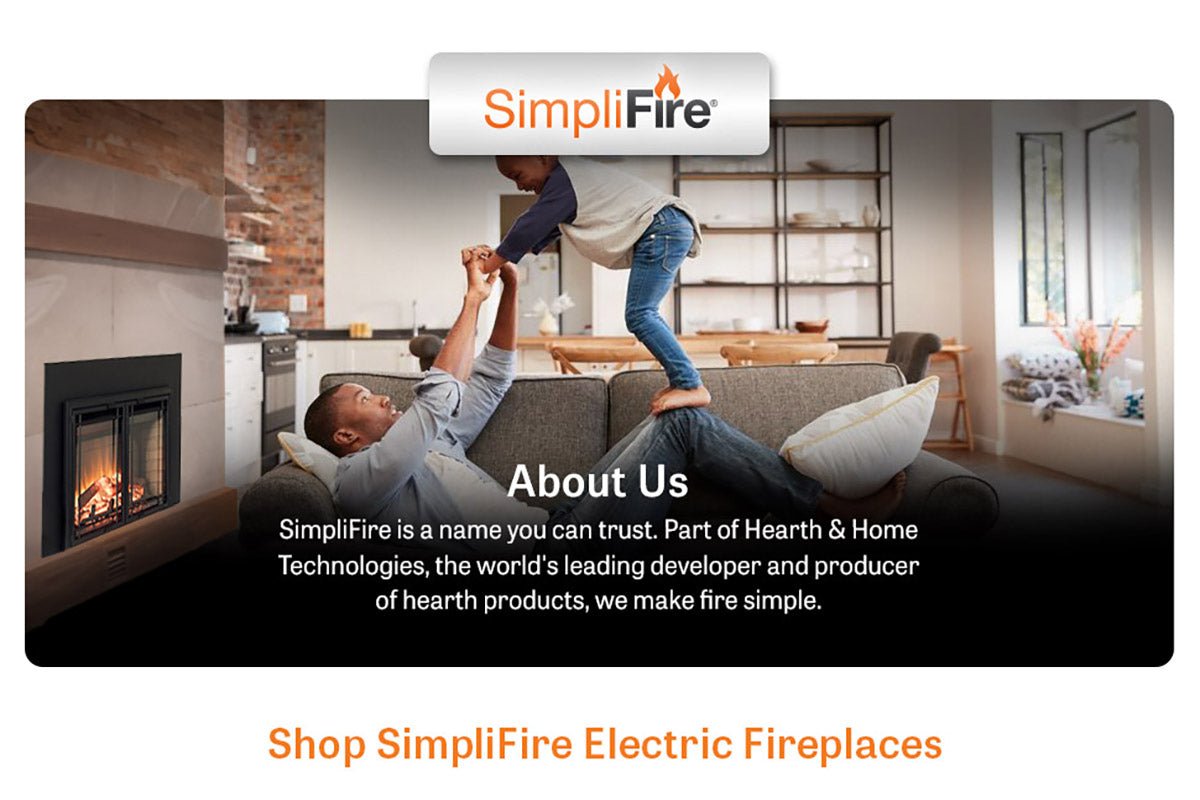 SimpliFire 30" Electric Fireplace Insert - Fireplaces Inserts by SimpliFire | Buy at Agent BBQ