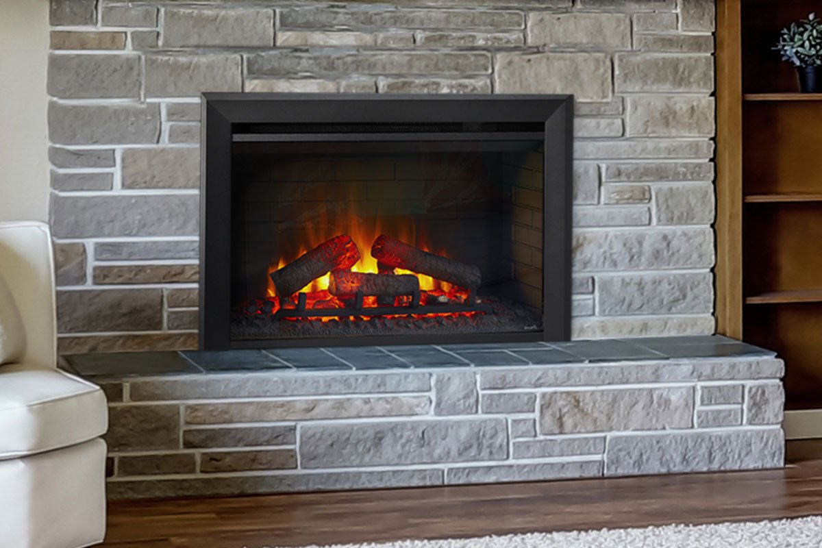 SimpliFire 35" Electric Fireplace Insert - Fireplaces Inserts by SimpliFire | Buy at Agent BBQ