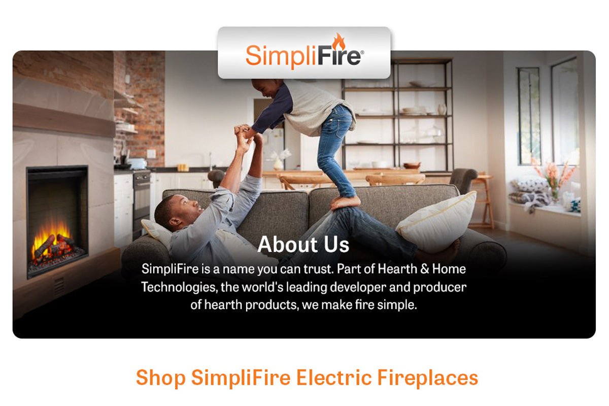 SimpliFire 36" Built - In Electric Firebox - Electric Fireboxes by SimpliFire | Buy at Agent BBQ