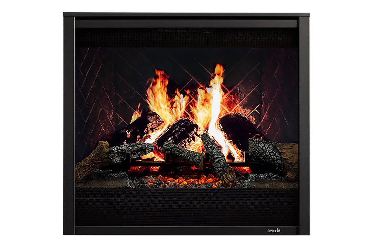 SimpliFire Inception 36" Traditional Smart Electric Fireplace - Electric Fireboxes by SimpliFire | Buy at Agent BBQ