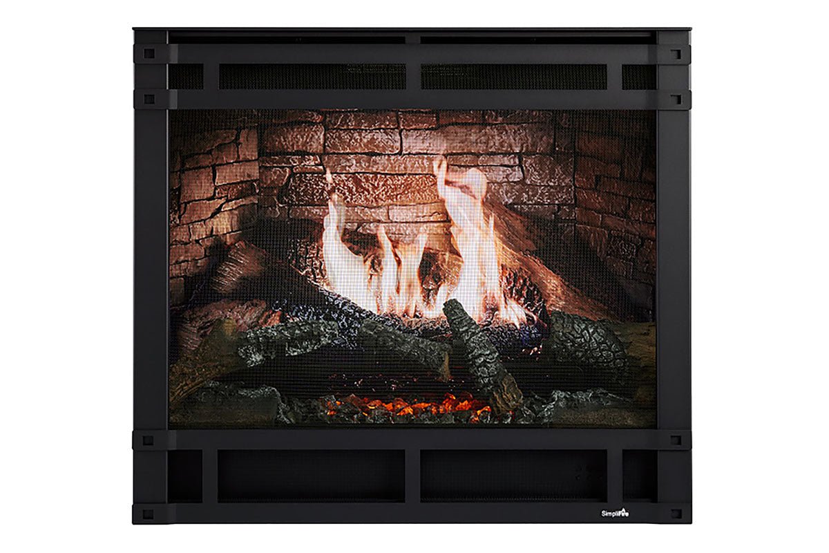 SimpliFire Inception 36" Traditional Smart Electric Fireplace - Electric Fireboxes by SimpliFire | Buy at Agent BBQ