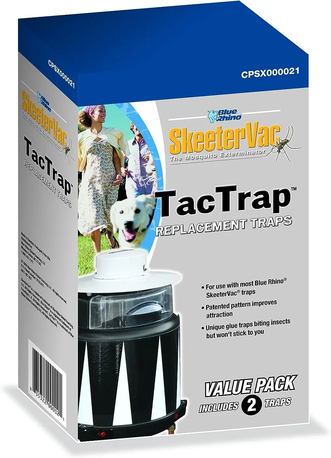 SkeeterVac Tac Trap Replacements Value Pack (2) - CPSX000021 - by SkeeterVac | Buy at Agent BBQ