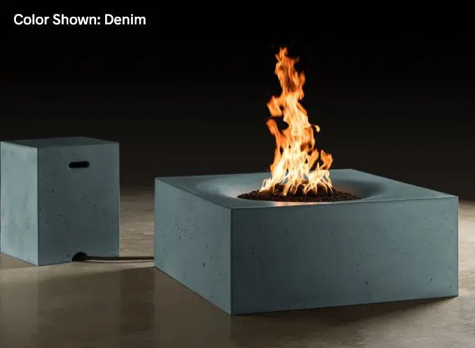 Slick Rock Concrete - Horizon Series 36 - Inch Square Fire Table KHF36 - by Slick Rock Concrete | Buy at Agent BBQ