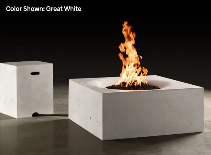 Slick Rock Concrete - Horizon Series 36 - Inch Square Fire Table KHF36 - by Slick Rock Concrete | Buy at Agent BBQ