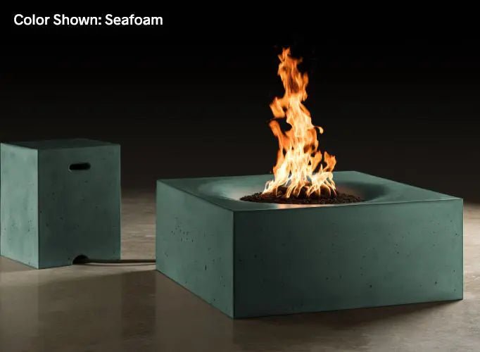 Slick Rock Concrete - Horizon Series 36 - Inch Square Fire Table KHF36 - by Slick Rock Concrete | Buy at Agent BBQ