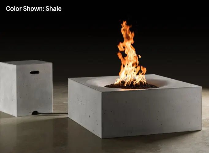 Slick Rock Concrete - Horizon Series 36 - Inch Square Fire Table KHF36 - by Slick Rock Concrete | Buy at Agent BBQ