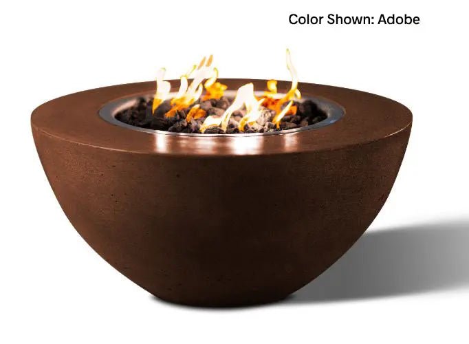 Slick Rock Concrete - Oasis Series 34 - Inch Round Fire Bowl KOF34 - by Slick Rock Concrete | Buy at Agent BBQ