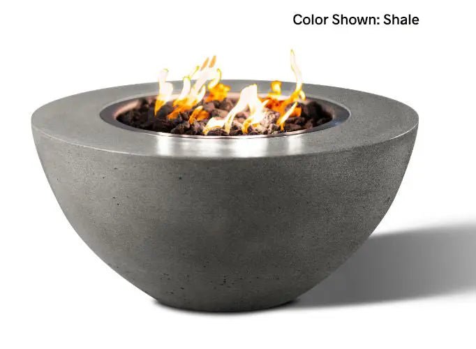 Slick Rock Concrete - Oasis Series 34 - Inch Round Fire Bowl KOF34 - by Slick Rock Concrete | Buy at Agent BBQ