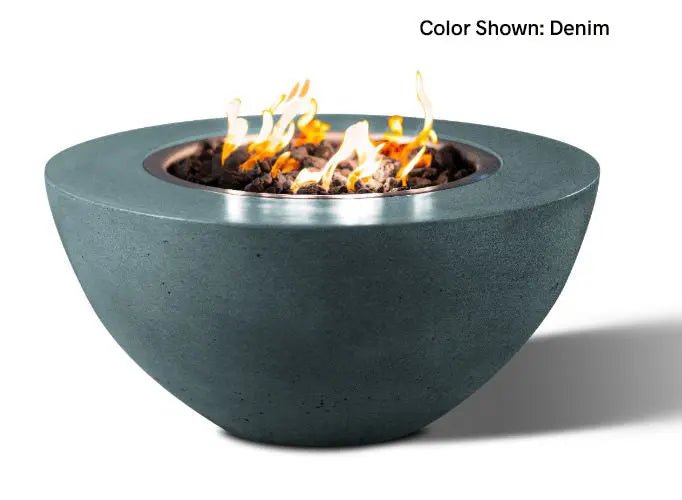 Slick Rock Concrete - Oasis Series 34 - Inch Round Fire Bowl KOF34 - by Slick Rock Concrete | Buy at Agent BBQ
