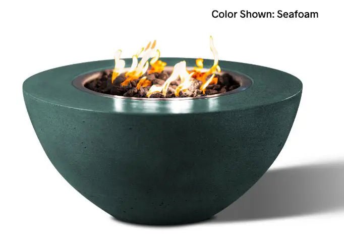 Slick Rock Concrete - Oasis Series 34 - Inch Round Fire Bowl KOF34 - by Slick Rock Concrete | Buy at Agent BBQ