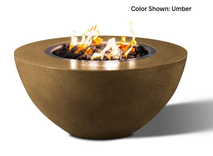 Slick Rock Concrete - Oasis Series 34 - Inch Round Fire Bowl KOF34 - by Slick Rock Concrete | Buy at Agent BBQ