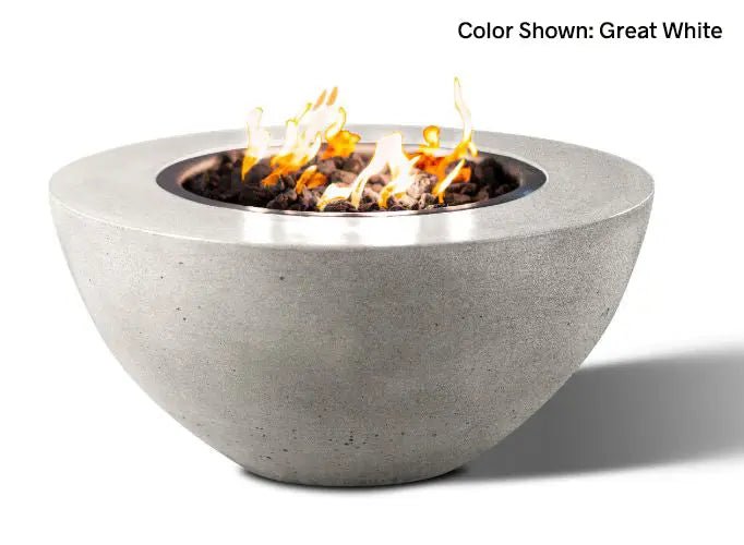 Slick Rock Concrete - Oasis Series 34 - Inch Round Fire Bowl KOF34 - by Slick Rock Concrete | Buy at Agent BBQ