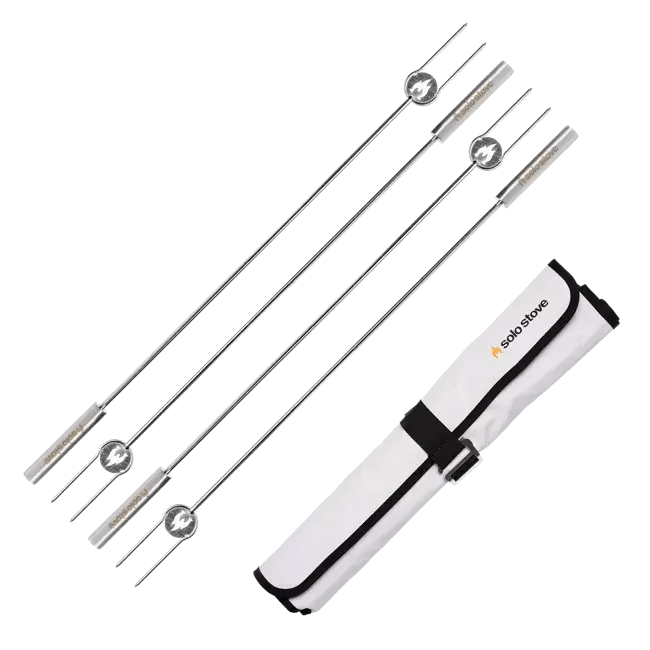 Solo Stove 4 - Piece Roasting Sticks Set - Fire Pit Accessory by Solo Stove | Buy at Agent BBQ