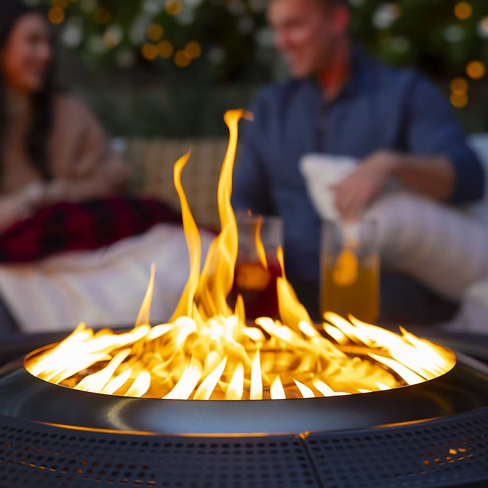 Solo Stove Infinity Flame Propane Fire Pit in Black - FPSURROUND - GAS - Fire Pit by Solo Stove | Buy at Agent BBQ