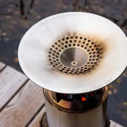 Solo Stove Mesa XL Heat Deflector - by Solo Stove | Buy at Agent BBQ