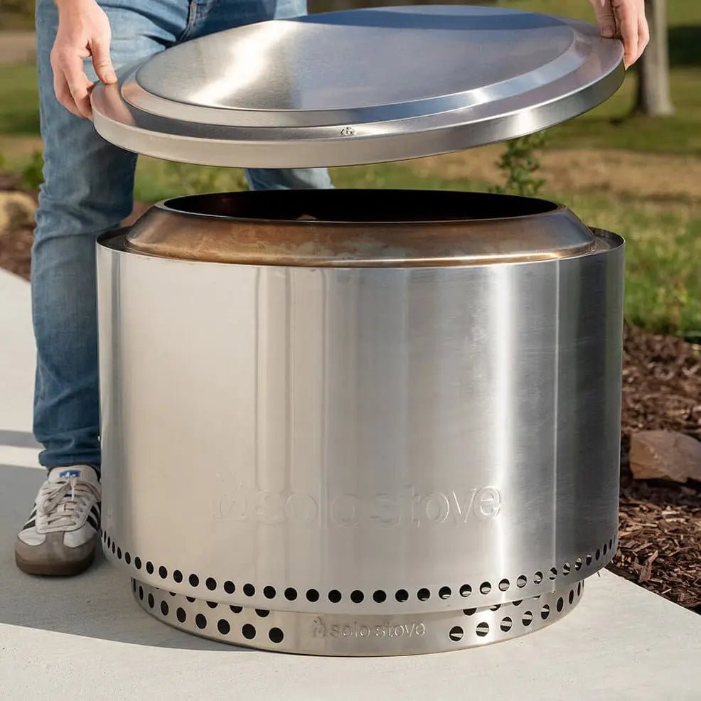 Solo Stove Stainless Steel Yukon Lid - by Solo Stove | Buy at Agent BBQ