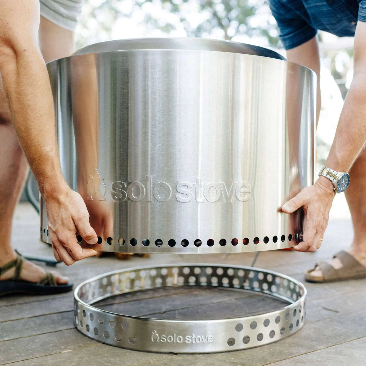 Yukon Fire Pit Stand and Shelter Bundle - Fire Pit by Solo Stove | Buy at Agent BBQ