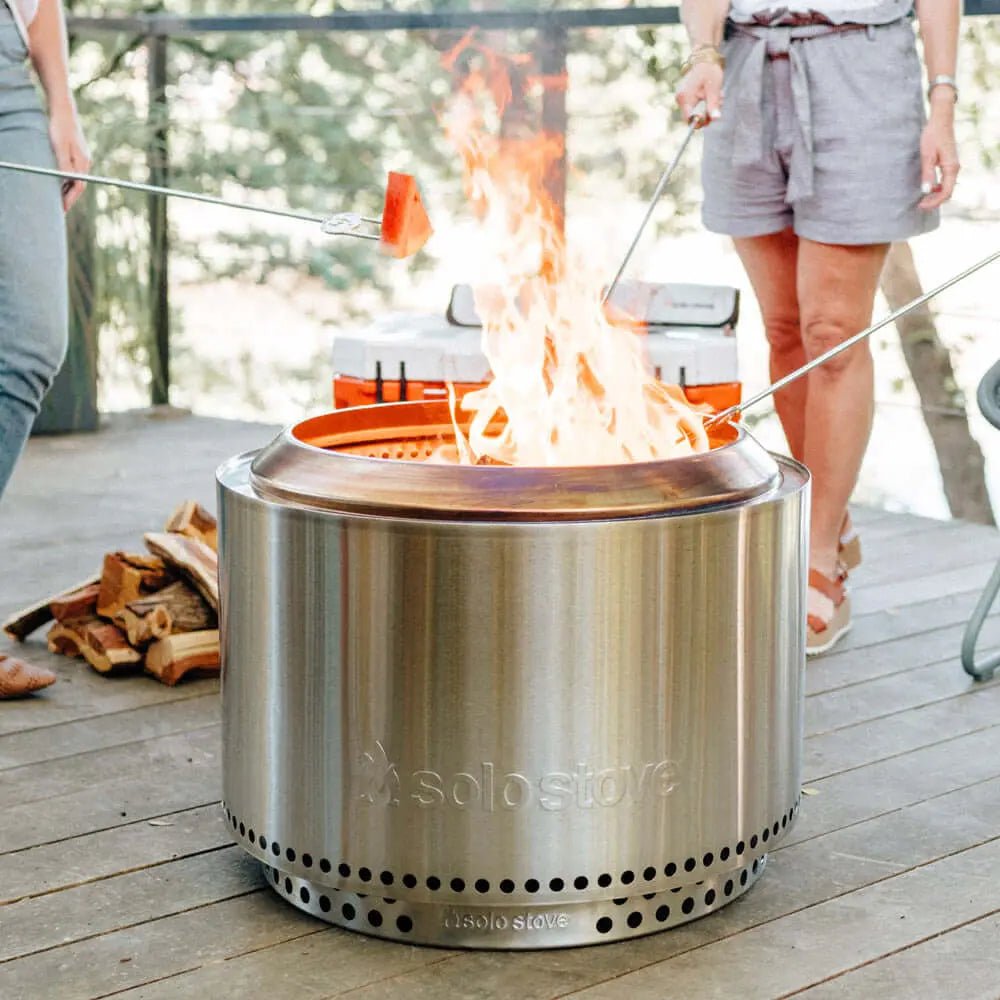 Yukon Fire Pit Stand and Shelter Bundle - Fire Pit by Solo Stove | Buy at Agent BBQ