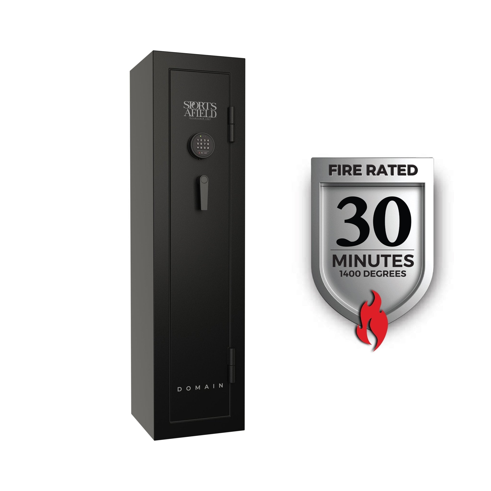 Sports Afield SA5506DOM-H Domain Series Gun Safe - 6 Guns - Gun Safes & Rifle Safe Products by Sports Afield | Buy at Agent BBQ