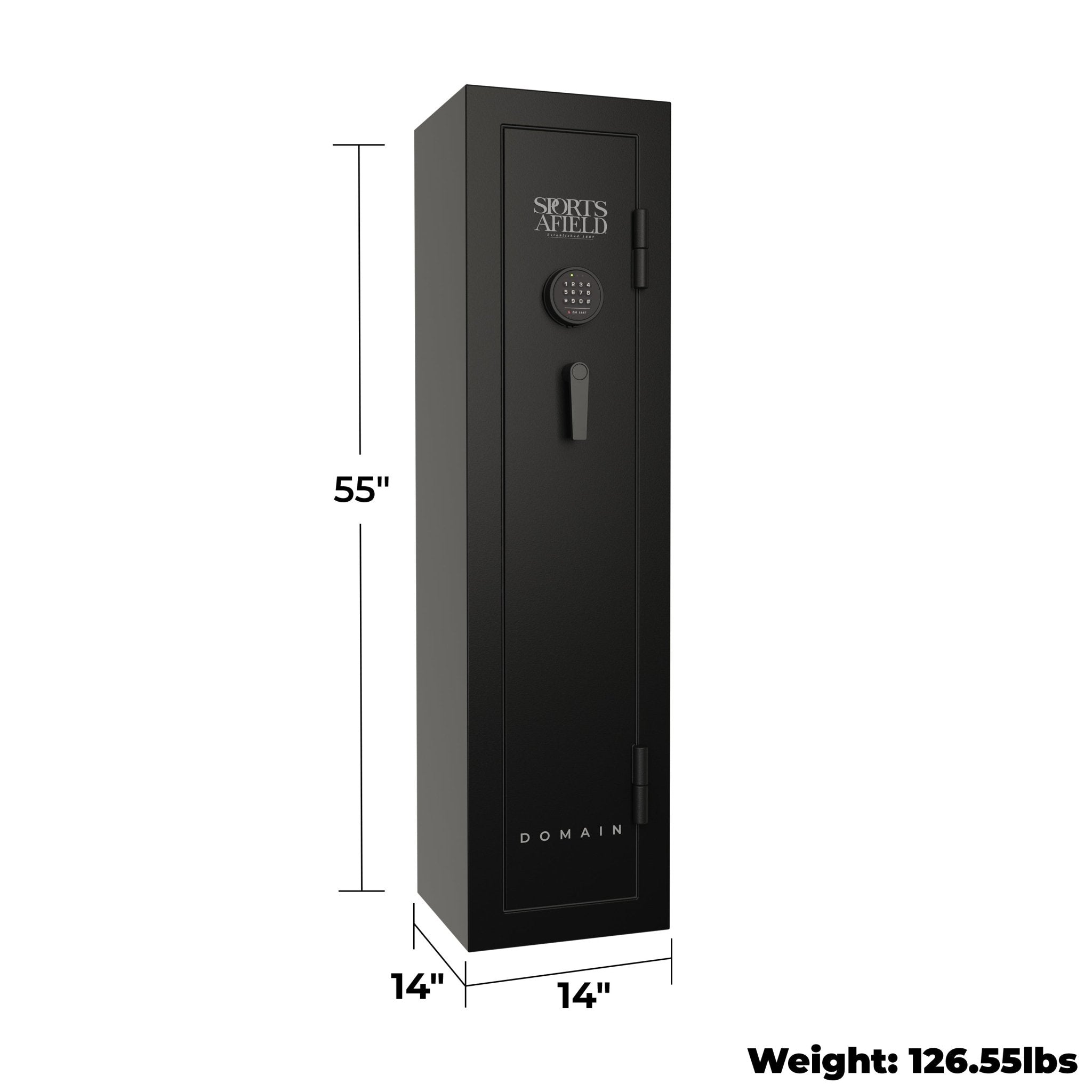 Sports Afield SA5506DOM-H Domain Series Gun Safe - 6 Guns - Gun Safes & Rifle Safe Products by Sports Afield | Buy at Agent BBQ