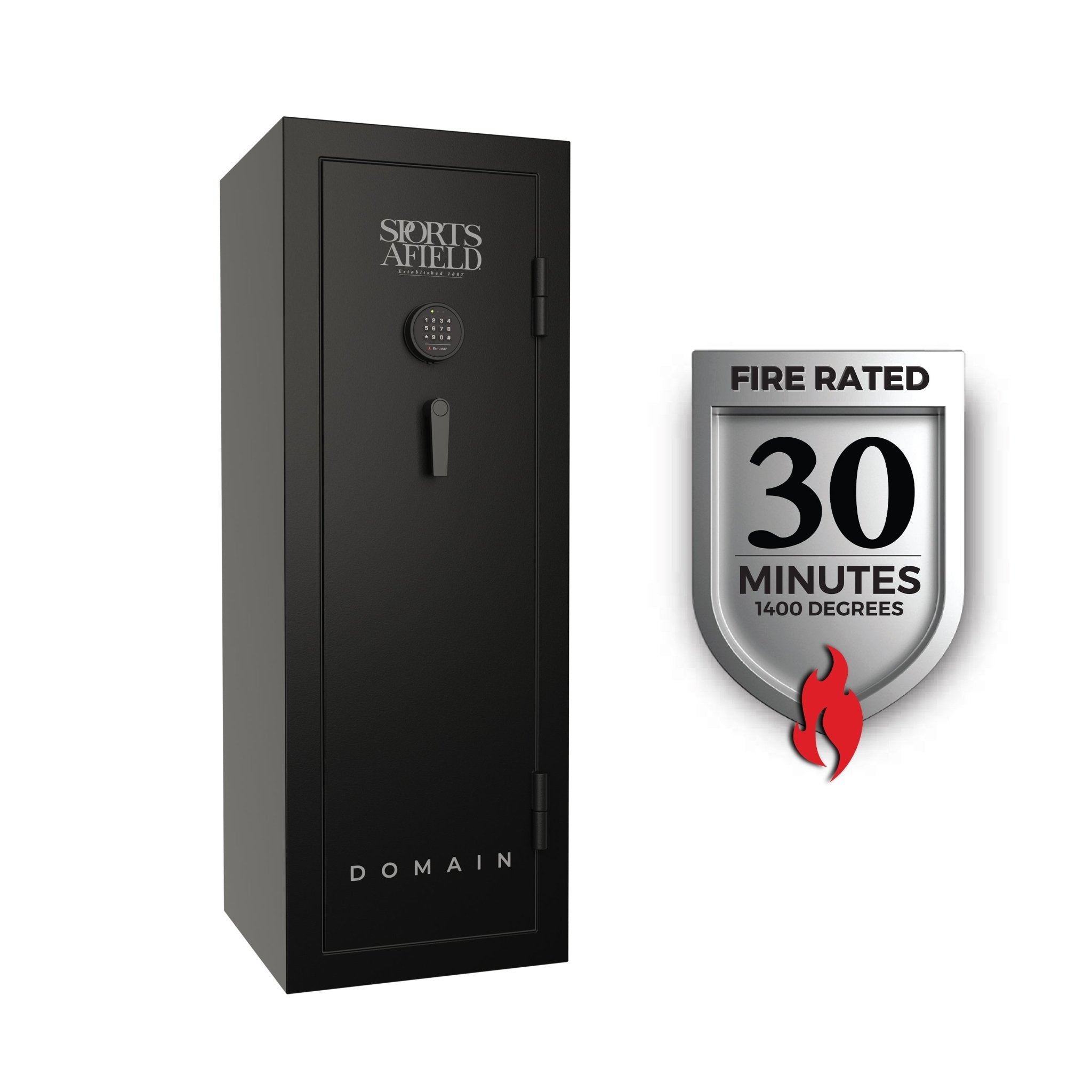 Sports Afield SA5520DOM-H Domain Series Gun Safe - 20 Guns - Gun Safes & Rifle Safe Products by Sports Afield | Buy at Agent BBQ