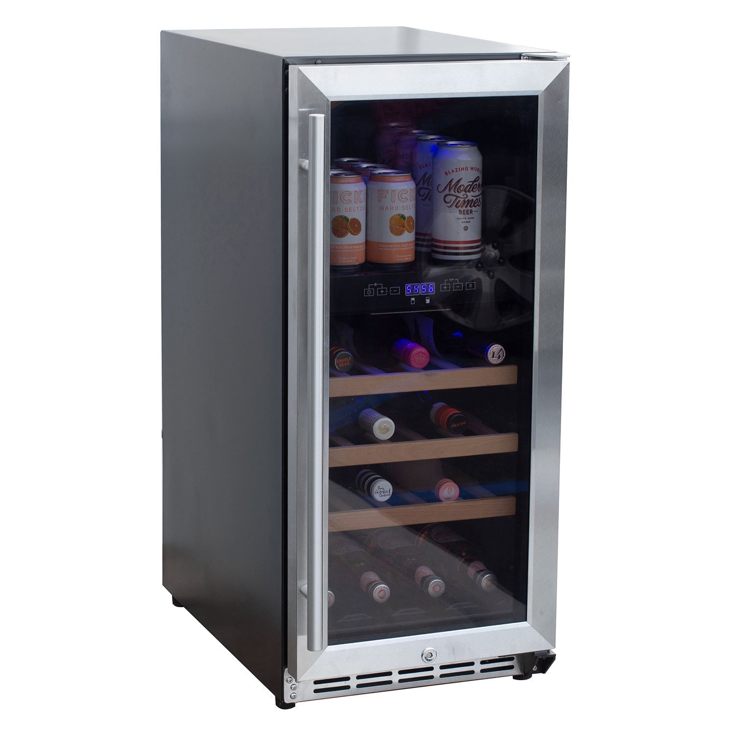 Summerset 15-Inch Outdoor Rated Dual Zone Wine Cooler - Grill : Refrigeration by Summerset | Buy at Agent BBQ